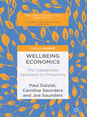 cover image of Wellbeing Economics